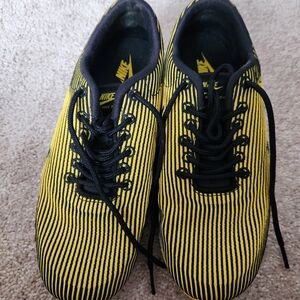 Nike Black and Yellow Sneakers